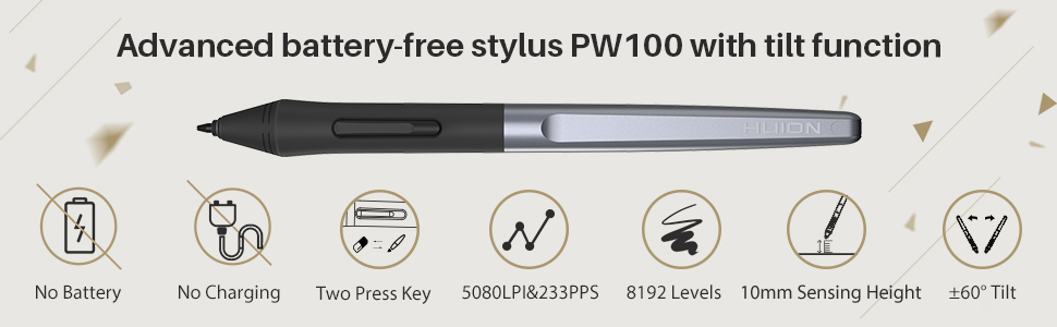 Battery-free pen