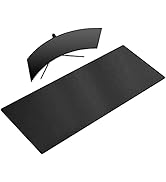 Cacoy Leather Desk Blotter Pad 59 x 27.5 inch, PU Leather Large Gaming Mouse pad for Desk, Waterp...