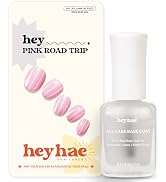 Heyhae Strips Bundle - Hey, Pink Road Trip + All Care Base Coat [2 Pack]
