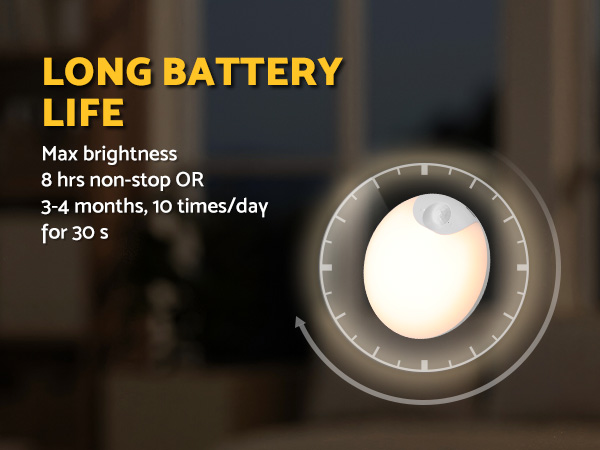 night light stick on wall