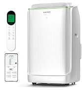 ZAFRO 14,000 BTU (10,000 BTU SACC) Portable Air Conditioners, Smart AC with Ultra Quiet(42dB)/Dra...