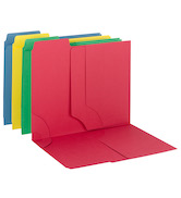 Smead 3-in-1 SuperTab Section Folder, 1/3-Cut Oversized Tab, Letter Size