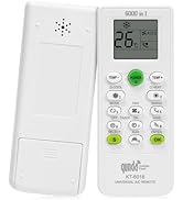 Zmmyld Universal AC Remote Control LCD 6000-in-1 Air Conditioner Controller for Mitsubishi FUJITS...