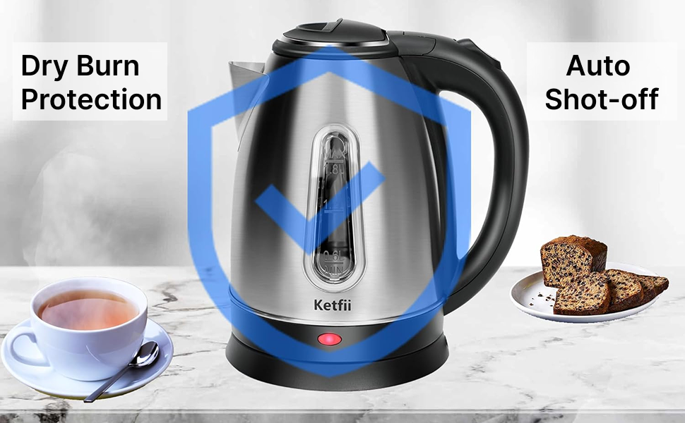 The clear water level window allows precise filling to avoid overflows