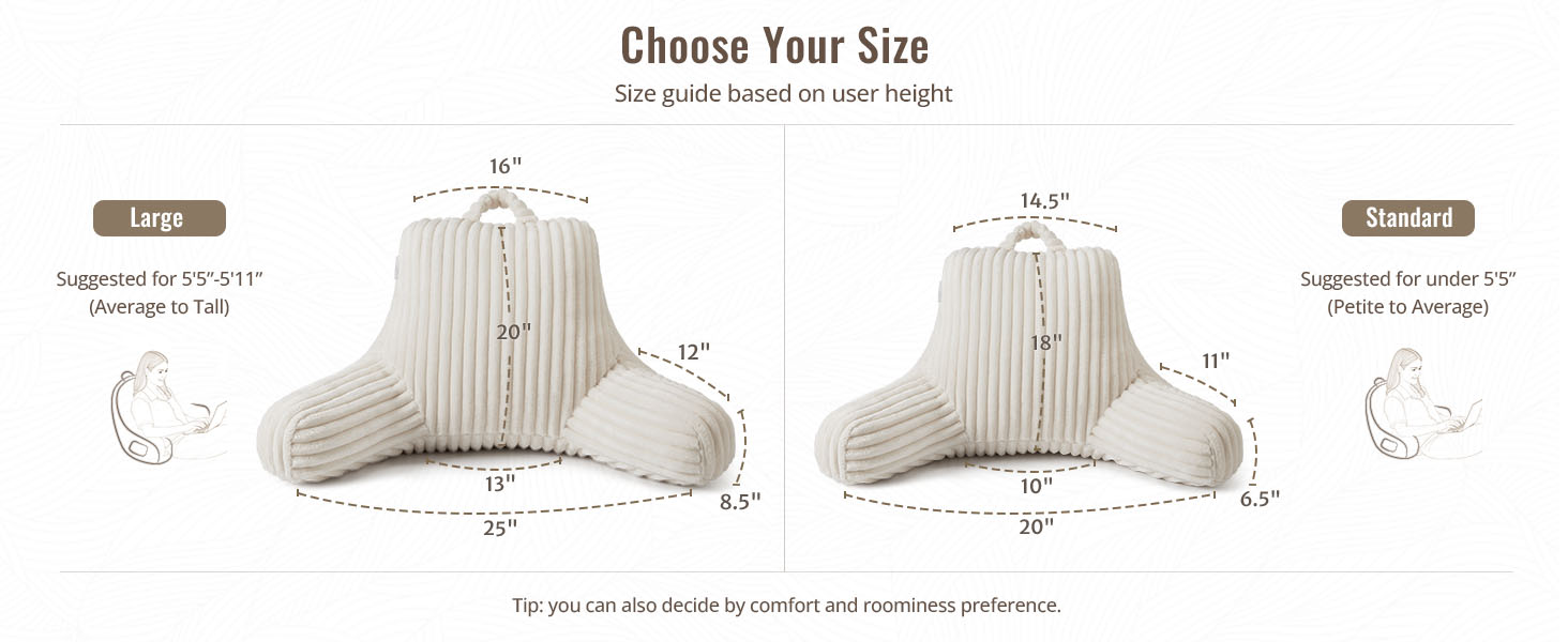 Flannel Reading Pillow
