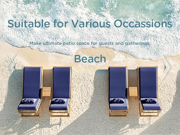 Codi-Outdoor-Chaise-Lounge Chair-Cushion-Waterproof-for-Patio-Furniture