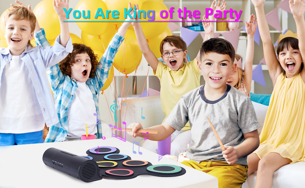 Midi Drum Kit with Headphone