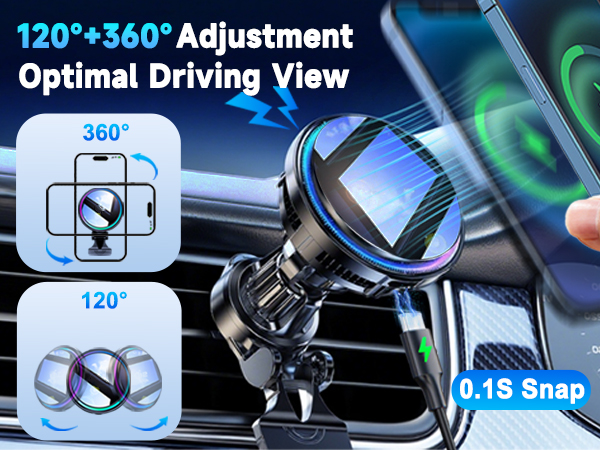 magsafe car mount charger