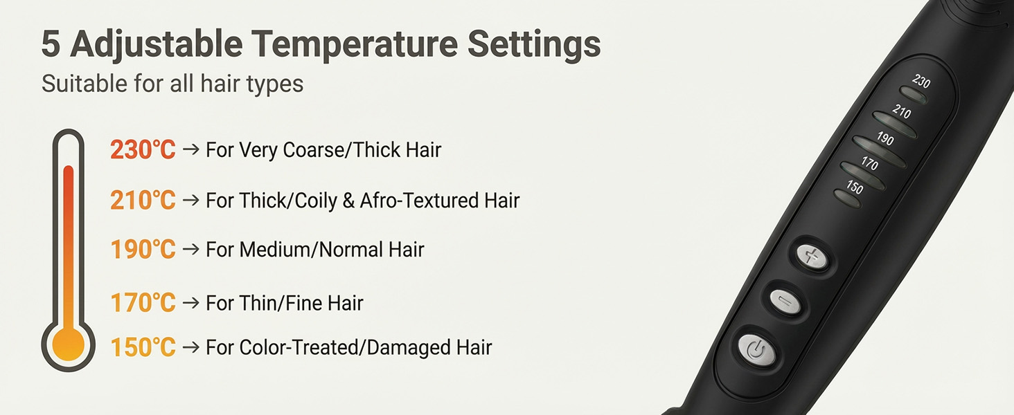 extra long barrel curling iron