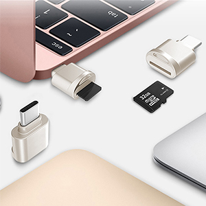 USB C OTG Memory Card Reader Adapter