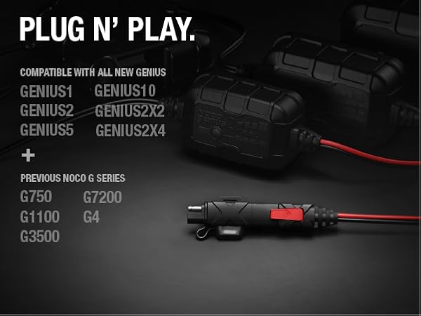 NOCO GC009 X-Connect SAE Adapter Accessory For NOCO Genius Smart Battery Chargers