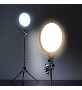 Ring Light Tripod for iPhone, 14" Selfie Ring Light with 63" Tripod Stand and Phone Holder, Profe...