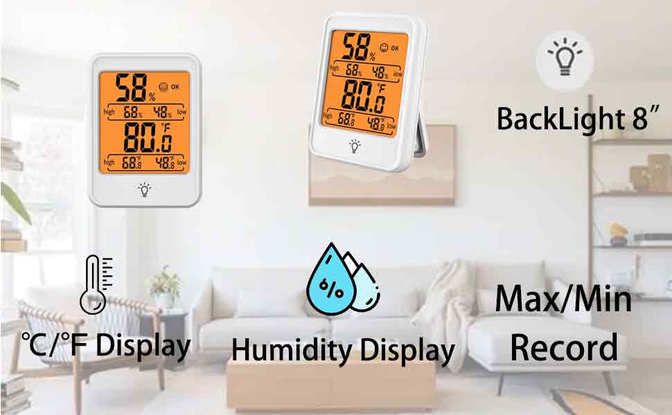 temperature and humidity monitor