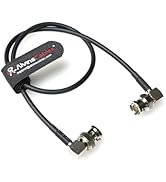 Alvin's Cables 12G SDI Cable Flexible, BNC Male to Male Right Angle for RED Komodo| Atomos Monito...