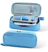 INNOIO Pencil Case, Cute Pencil Pouch, Zippered Pencil Box Fabric Bag, Aesthetic back to School S...