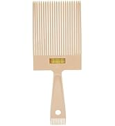 Professional Hair Comb Wide Flat-Top Comb Flattopper Flat Top Comb Portable Salon Barber Hair Sty...