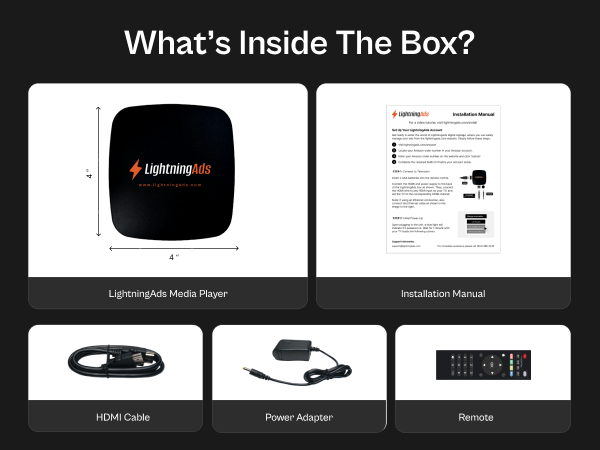lightning Ads Signage Player