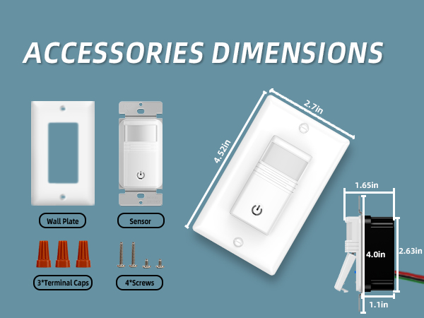 motion activated light switch