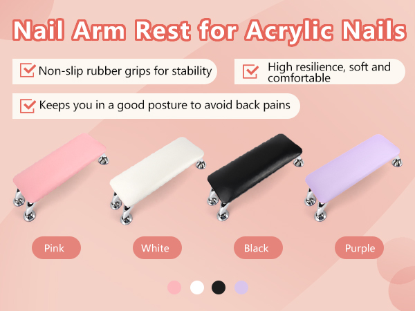 Nail Arm Rest for Acrylic Nails