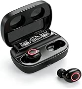 Wireless Earbuds, Bluetooth Headphones with Noise Cancelling Mic, 36H Playback LED Power Display ...
