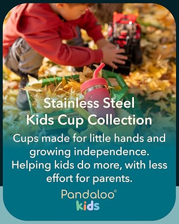 Pandaloo Stainless steel kids cups collection