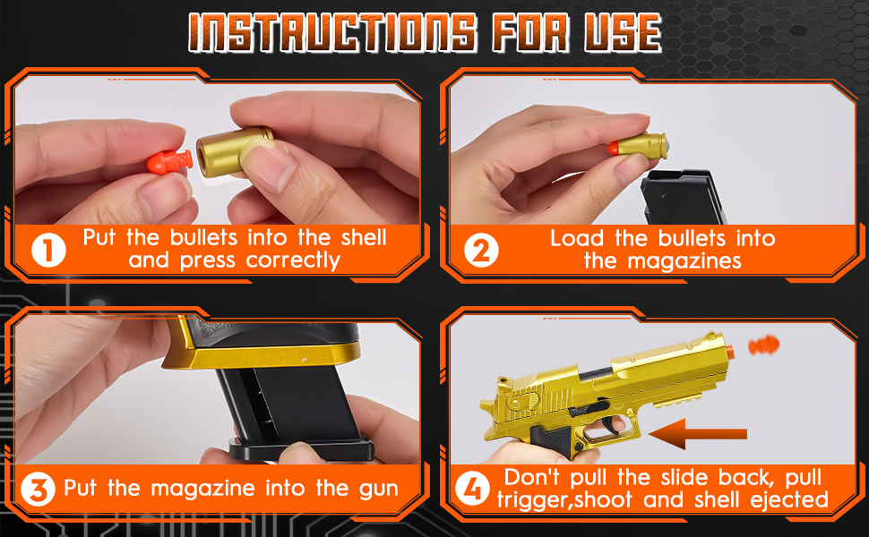 Toy Gun Instruction