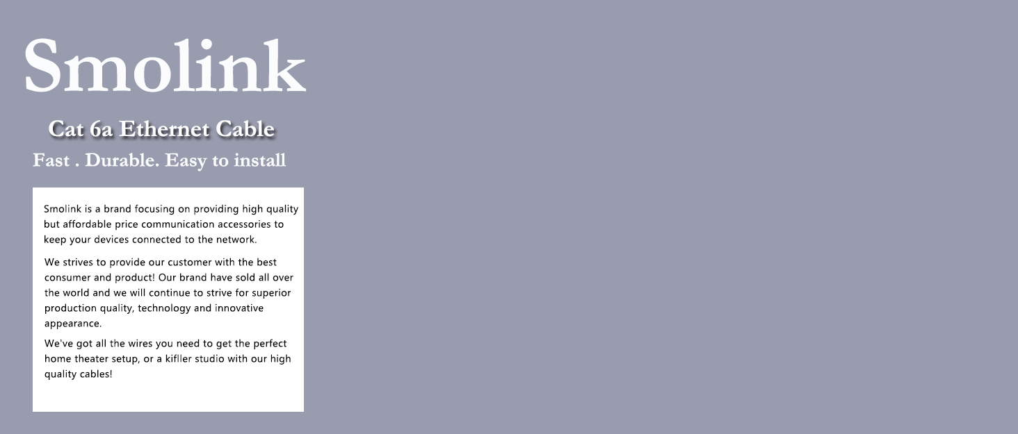 cat 6e ethernet cable