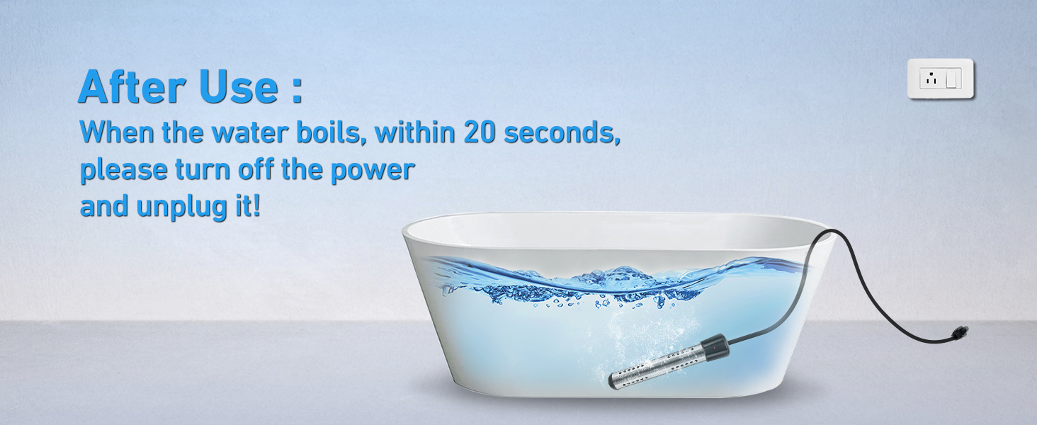 immersion water heater