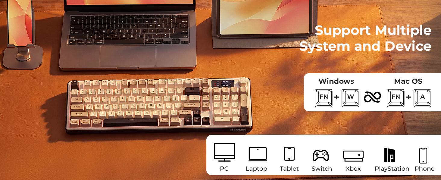 support multiple system and device