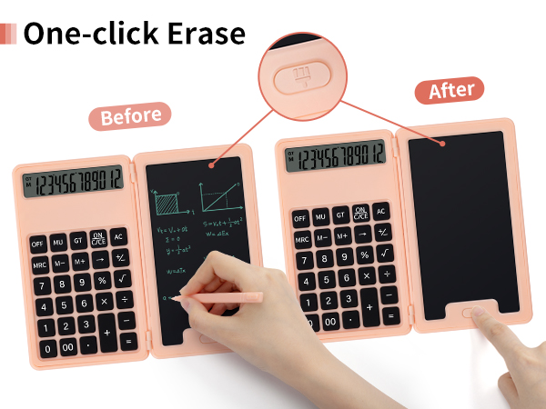 Portable Calculator with Notepad