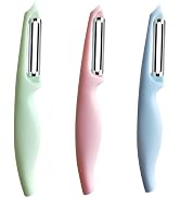 Vegetable Peeler by PNEATDEZ, Potato Peeler for Kitchen Stainless Steel Dual Blade, Swivel Peeler...
