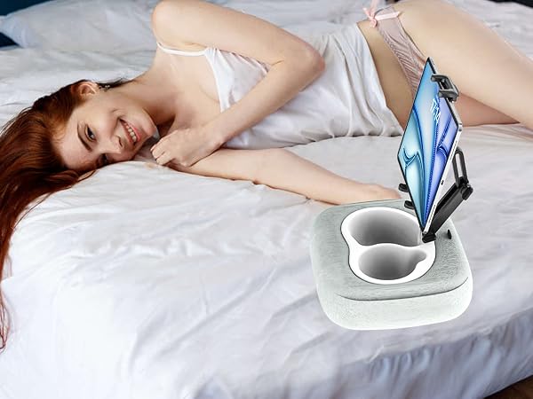 tablet pillow stand for bed