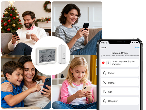 wifi temperature and humidity sensor