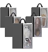 5 Pack Travel Shoe Bags for Packing, Waterproof Shoe Bags for Travel Women,Sneaker bag, Large Sho...