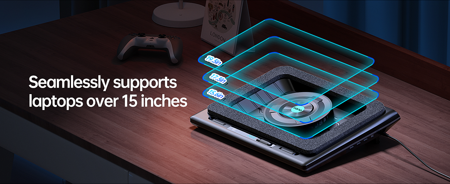 Fits over 15 inches laptops