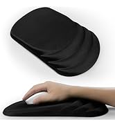 Ergonomic Mouse Pad Wrist Support,Wrist Rest Mouse pad for Carpal Tunnel Pain Relief with Memory ...