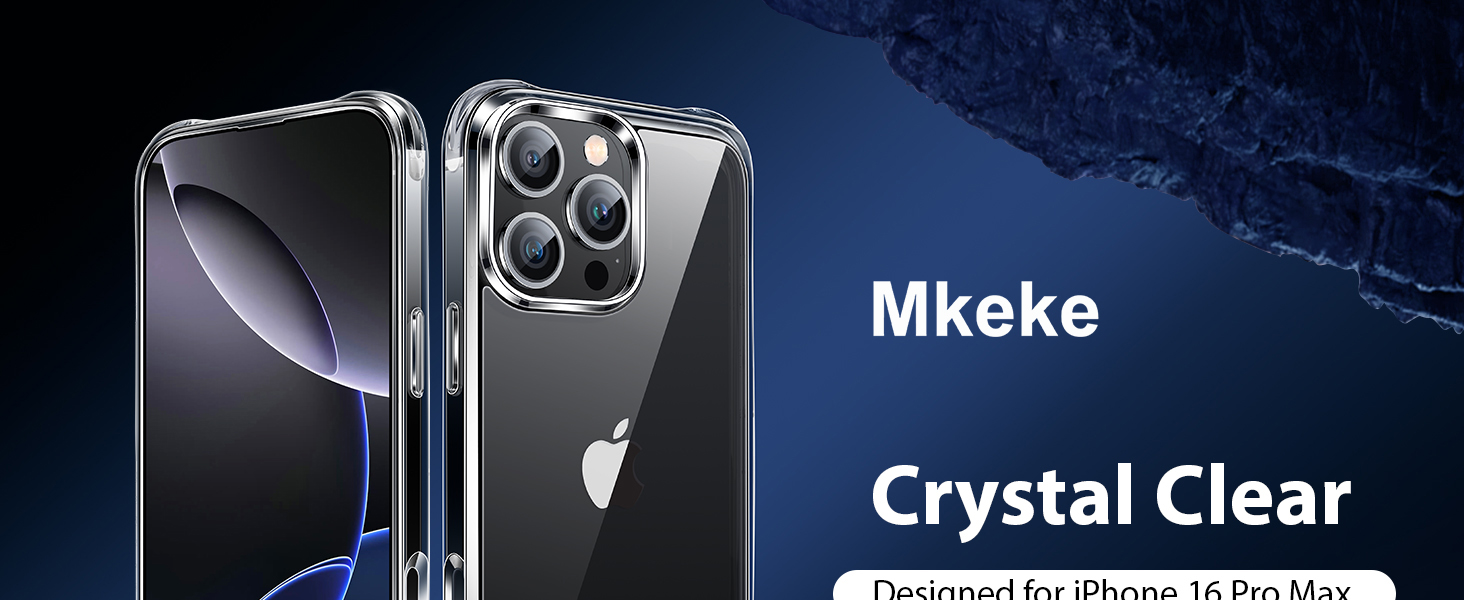 iPhone 16 pro max case clear