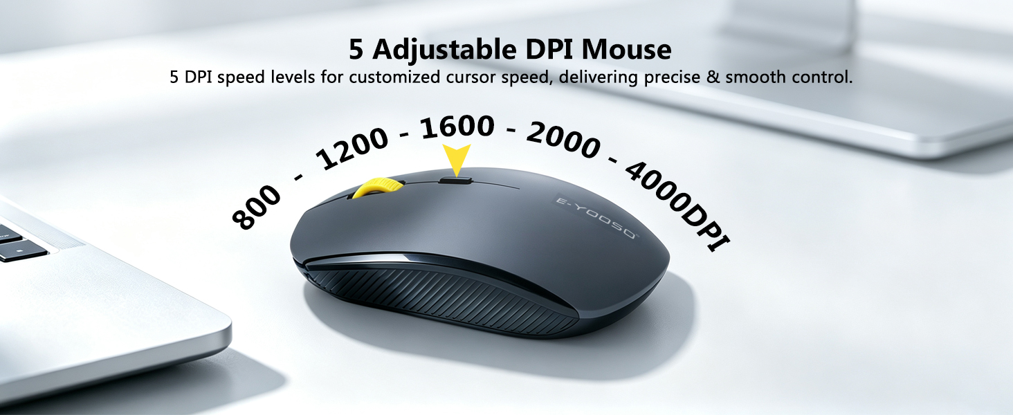 5 Adjustable DPI