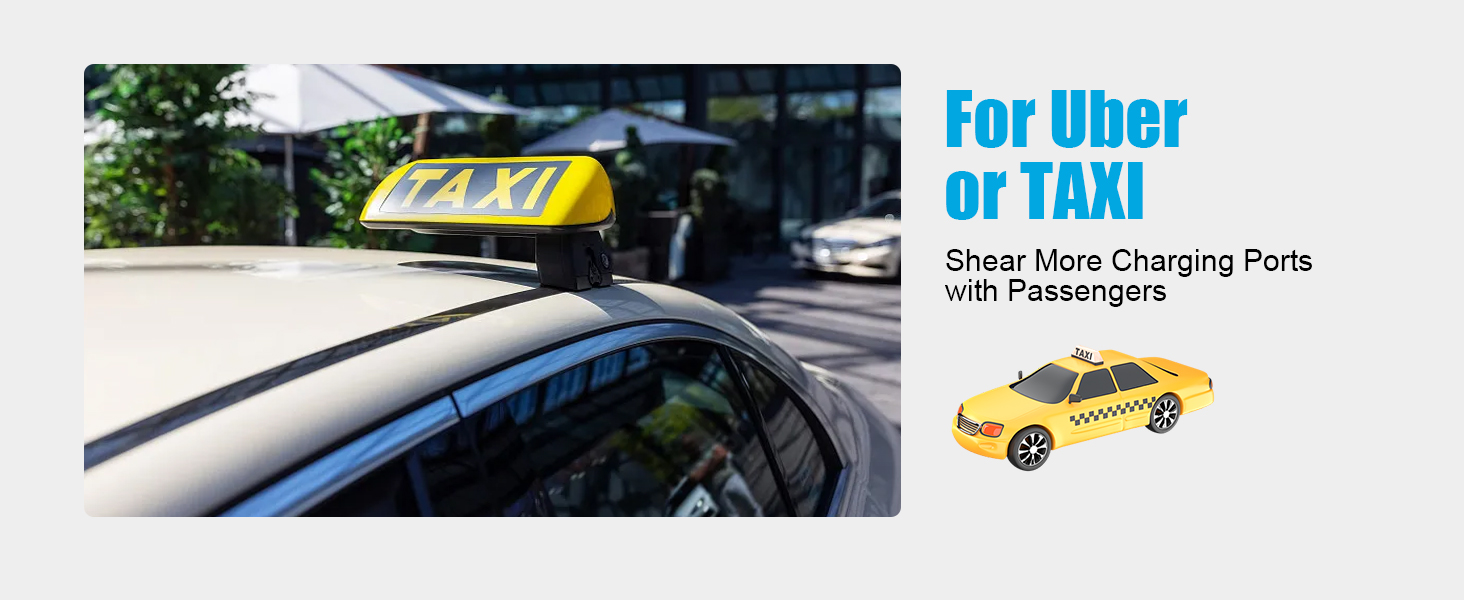 BESTEK Cigarette Lighter Splitter