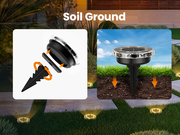 solar ground lights