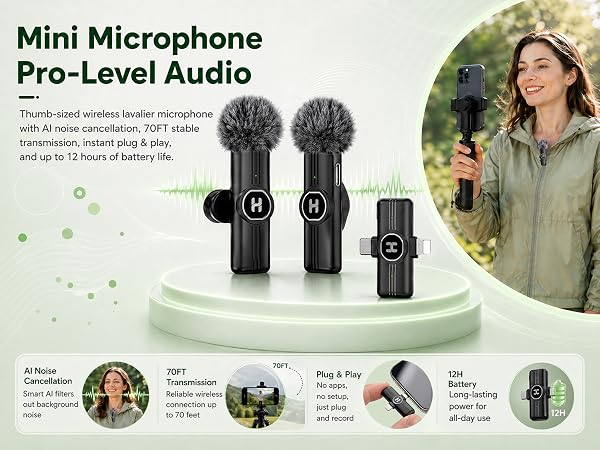 mini microphone iphone