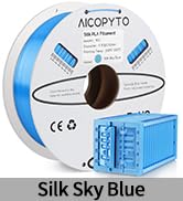 silk blue pla