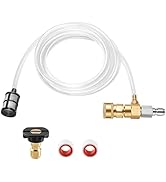 PWACCS Chemical Injector Kit for Pressure Washer, Downstream Injector with 10 FT Siphon Hose, 5-8...