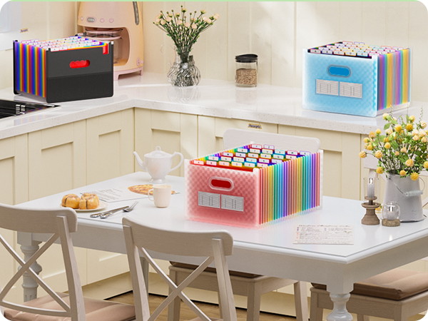 ThinkTex 26 Pockets Expanding File Folder