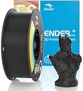 Official Creality PLA Filament Pro Black, 1.75mm 3D Printer Filament, Ender PLA + (Plus) Printing...