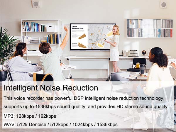 128GB Digital Voice Recorder