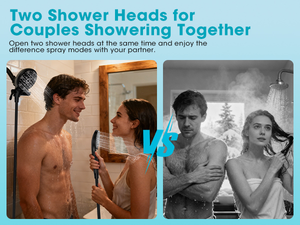 shower head with hose