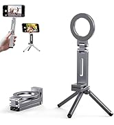CBDYWVR Magnetic Tripod for iPhone 16/15/14/13/12 Plus Pro Max Series,Aluminium Mini Magnetic Pho...