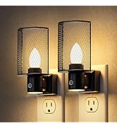 DORESshop LED Night Light Plug in, [2 pack] Night Lights Plug into Wall, Dusk-to-Dawn Sensor, Vin...