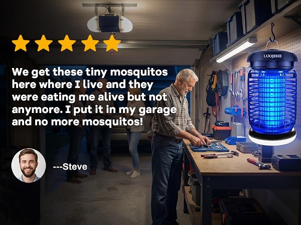 Bug Zapper for Garage